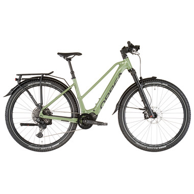 Bicicletta da Trekking Elettrica ORBEA KEMEN MID SUV 10 TRAPEZ Verde 2023